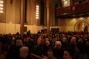 Kirken var fylt til trengsel med ca 500 til stede