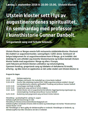 plakat klosterseminar Utstein 2016 bilde.png