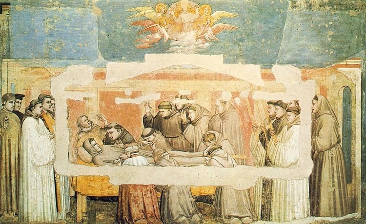 Giotto+-+Ambrogio+Bondone+-+Life+of+Saint+Francis+-+[04]+-+Death+and+Ascension+of+St+Francis+.JPG