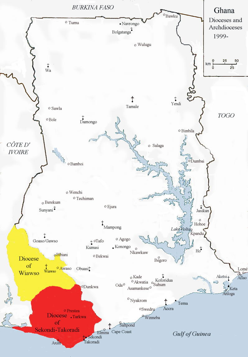 Map of Ghana