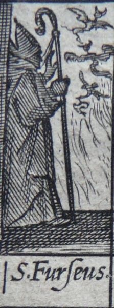 Fursey driver ut onde ånder, gravering fra 1640 i Antwerpen i Belgia i: RR1.1640