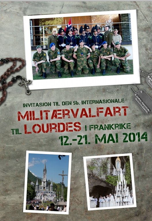 Forside folder militærvalfart 2014