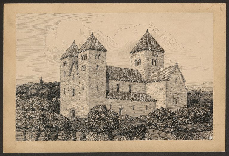 Tegning av Hamar domkirke_Riksantikvaren.tif