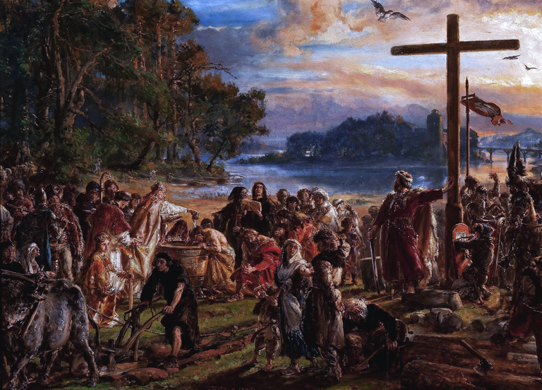 Christianization_A.D._965_by_Jan_Matejko_(1889).png