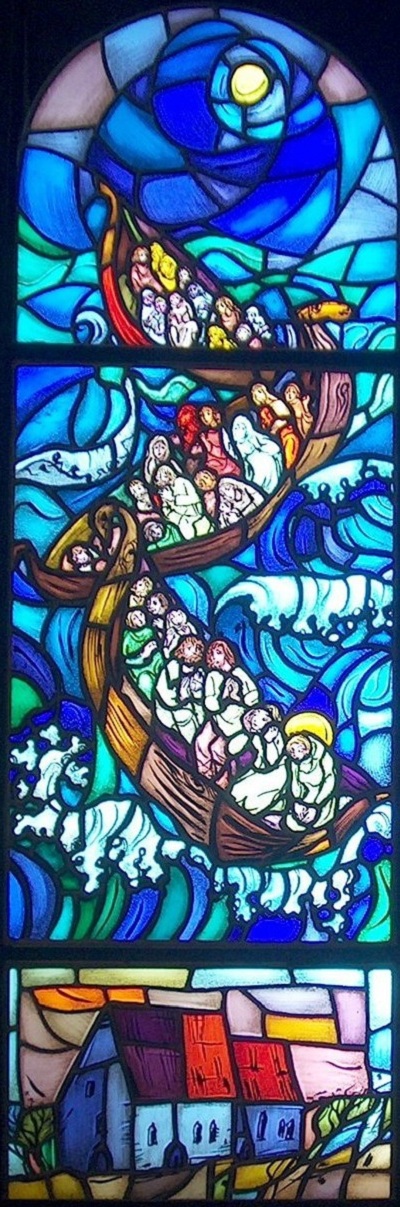 Glassmaleri 1 (St. Sunniva kirke, Harstad)