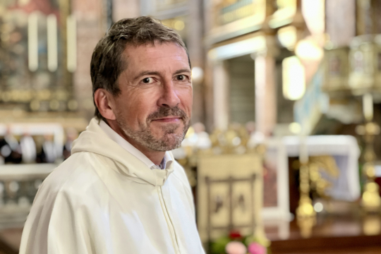 Morten Selle i San Carlo al Corso-kirken i Roma.