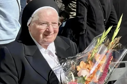 Portrett av sr. Gunhild Abeln. 