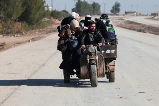 På flukt i Syria