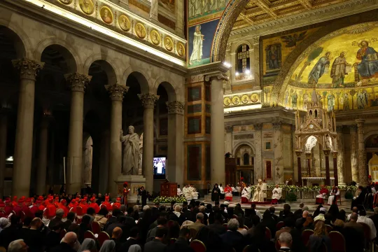 Pave Leo XIV feirer økumenisk vesper i St. Paul utenfor murene