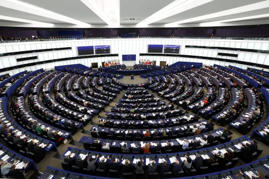 Et møte i Europaparlamentet i Strasbourg