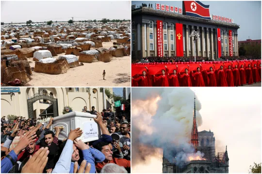 Kollasj-bilde forfulgte kristne