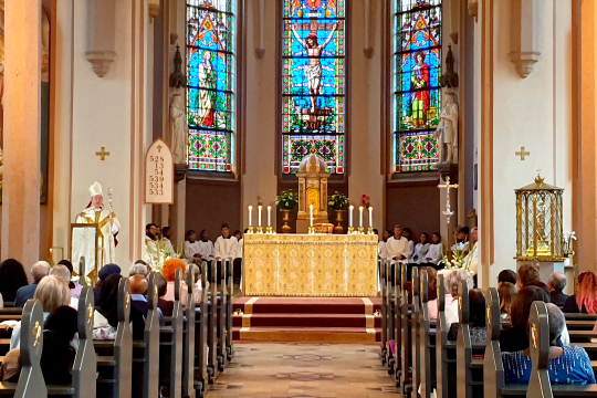 Vigselsfestmesse i St. Olav katolske domkirke, Oslo