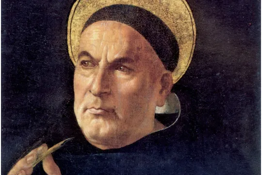 Maleri av Thomas Aquinas