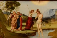 herrens dåp Francesco Francia 1490