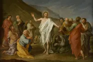 Szymon Czechowicz' maleri av den oppstandne Jesus