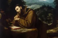 Cigolis maleri av den hellige Frans av Assisi