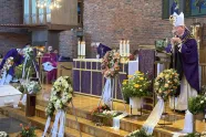 Sr. Anne-Lise Strøms rekviemmesse i St. Johannes kirke 20. november 2025. 