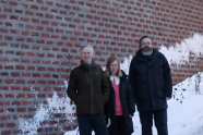 Maria Jordet, Carl Johan Bahre og pater Ragnar Leer Salvesen
