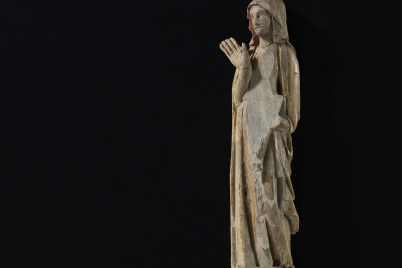Mariafigur Arkeologisk museum i Stavanger 