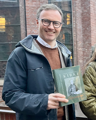 Portrett av diakon Sigurd Hareide.