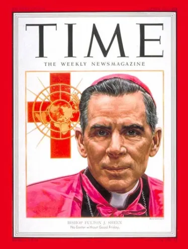 Fulton Sheen på forsiden av magasinet Time