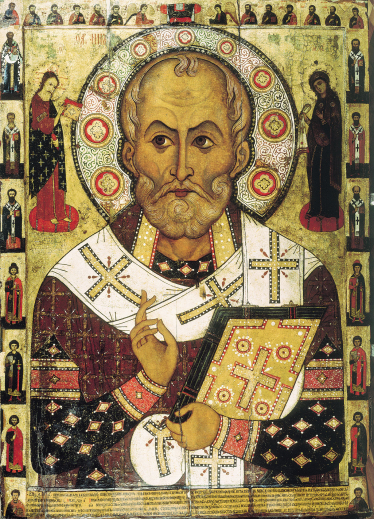 Ikon av St. Nikolas