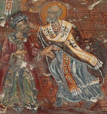 St. Nicholas slår til Arius
