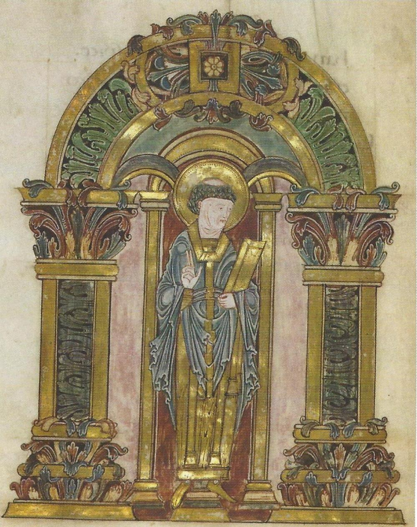 Illustrasjon av St. Svithun