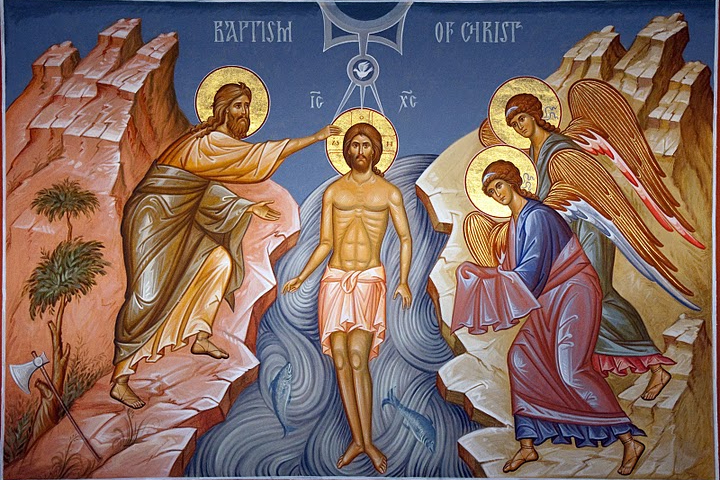 Ikon av Jesu dåp