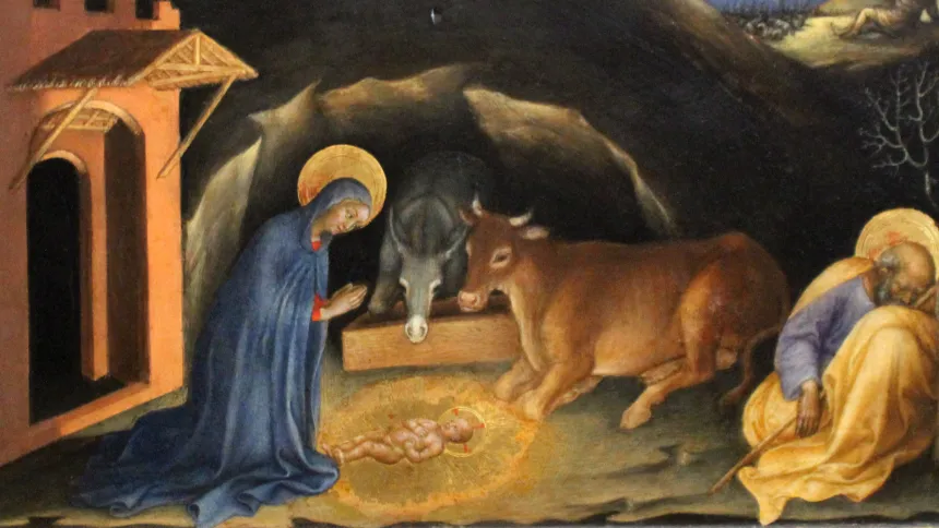 Gentile da Fabrianos maleri av Jesu fødsel