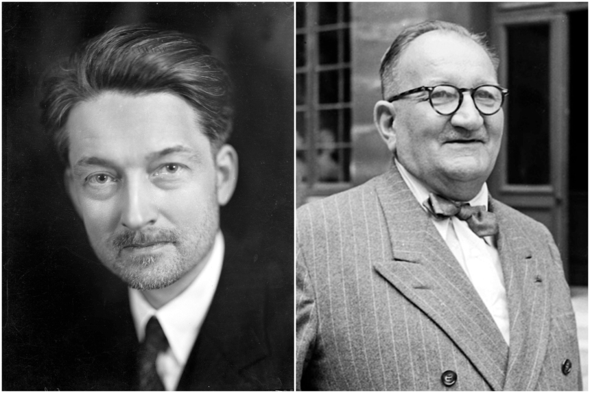 Jacques Maritain og Étienne Gilson