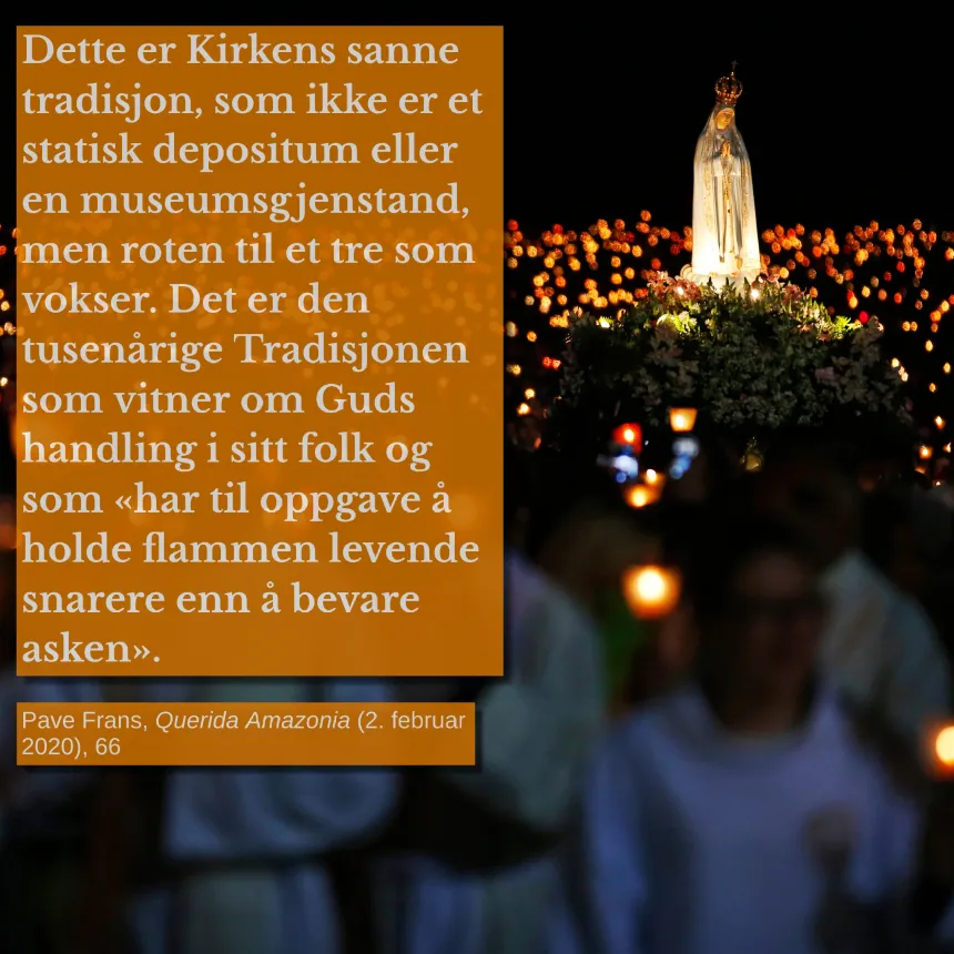 Pave Frans-sitat onsdag 16. april 2025