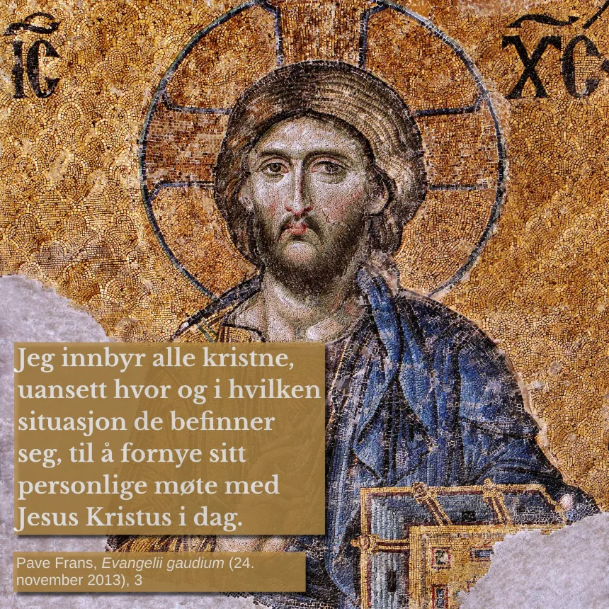 Pave Frans-sitat søndag 9. mars 2025