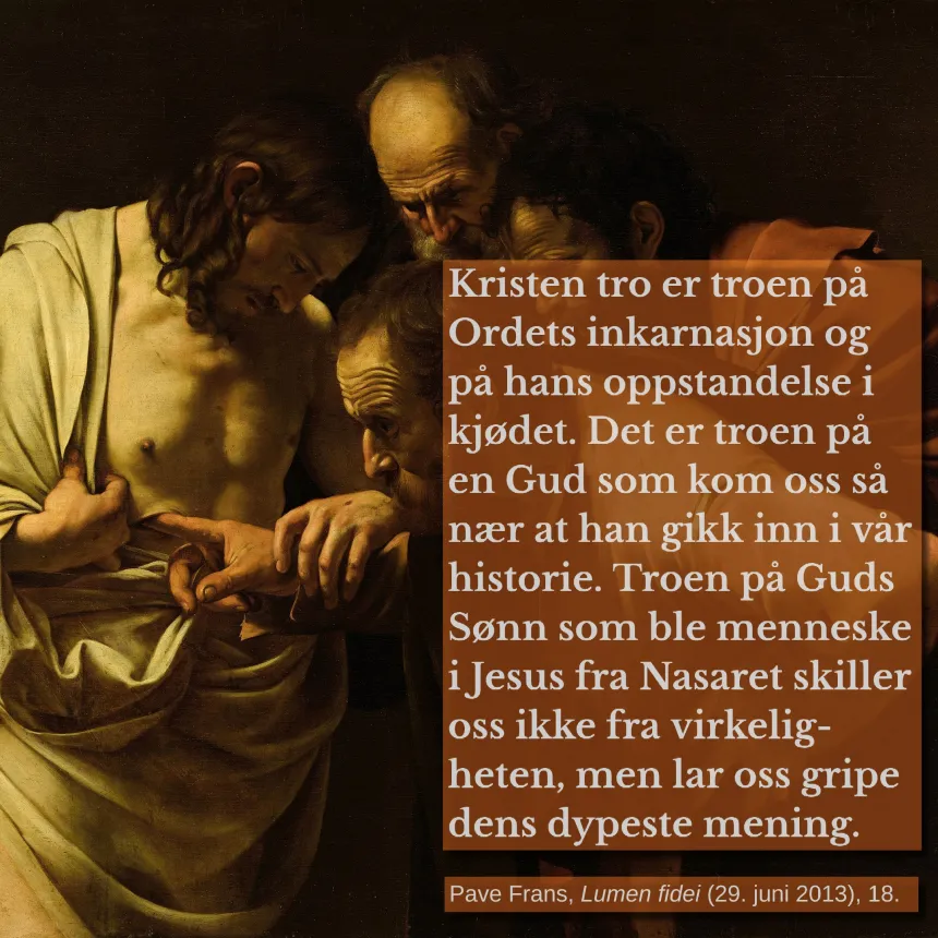 Pave Frans-sitat tirsdag 11. mars 2025