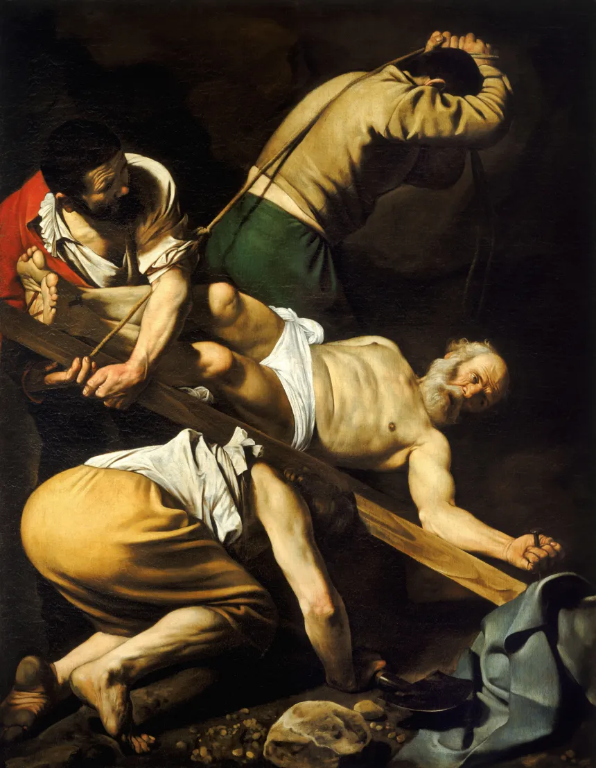 Crucifixion of Saint Peter av Caravaggio