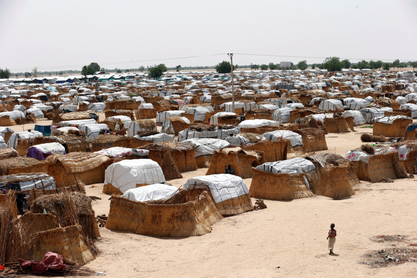 Leir for internt fordrevne personer i Nigeria