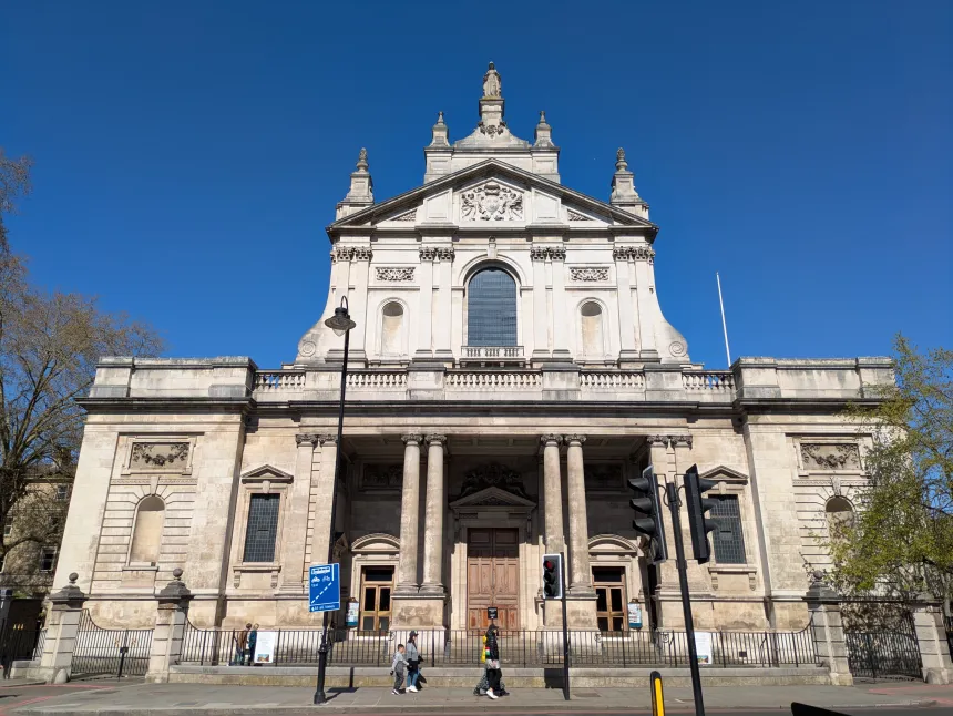 Utsiden av London Oratory