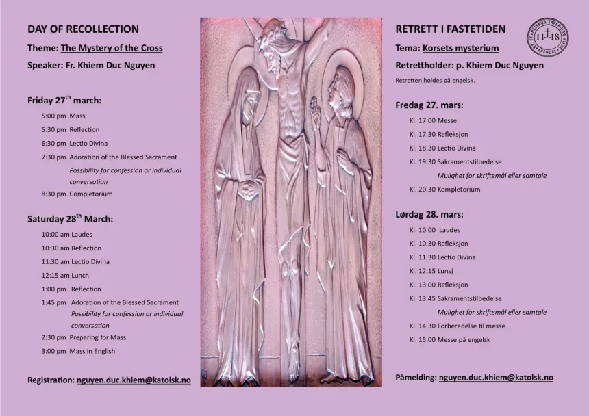 Program for retretten 