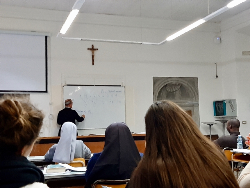 Klasserom for seminarister og andre