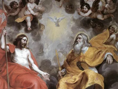 Maleri av Treenigheten