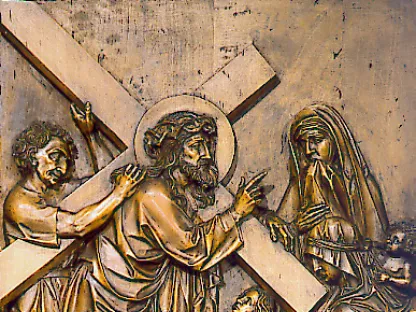 Korsveiandakt 8. stasjon