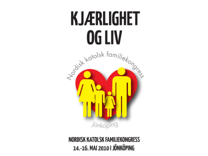 Forside av program for familiekongressen i Jönköping i 2010