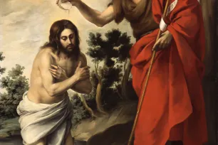 Bartolomé Esteban Murillos maleri av Jesu dåp