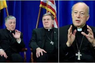 Kardinal Cupich, Tobin og McElroy
