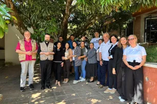 Biskop Fredrik Hansen og Caritas Norge-delegasjonen i Honduras